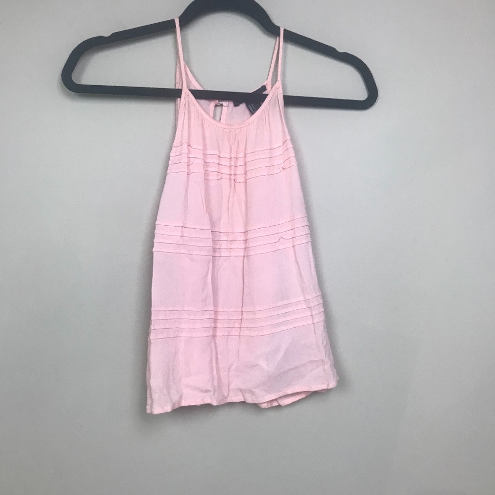 Women's Lg FOREVER 21 Light Pink Halter Tank